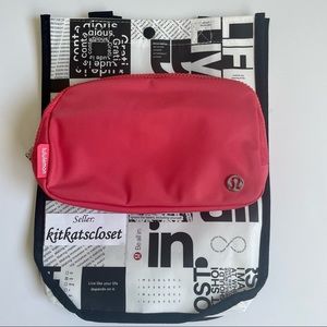 🆕 NWT EXTENDED STRAP lululemon everywhere belt bag 1L - pale raspberry